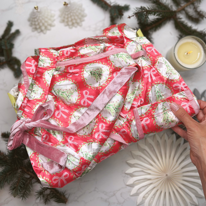 Luxury Christmas Pyjamas Gift Box – Limited Edition Festive Sleepwear for Her - RED