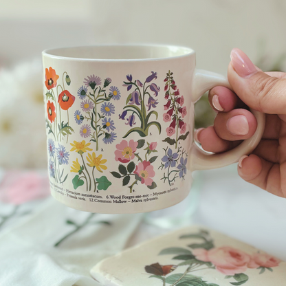Garden Lover’s Gift Box – Mug, Socks, Pen, Coaster &amp; Bracelet Set