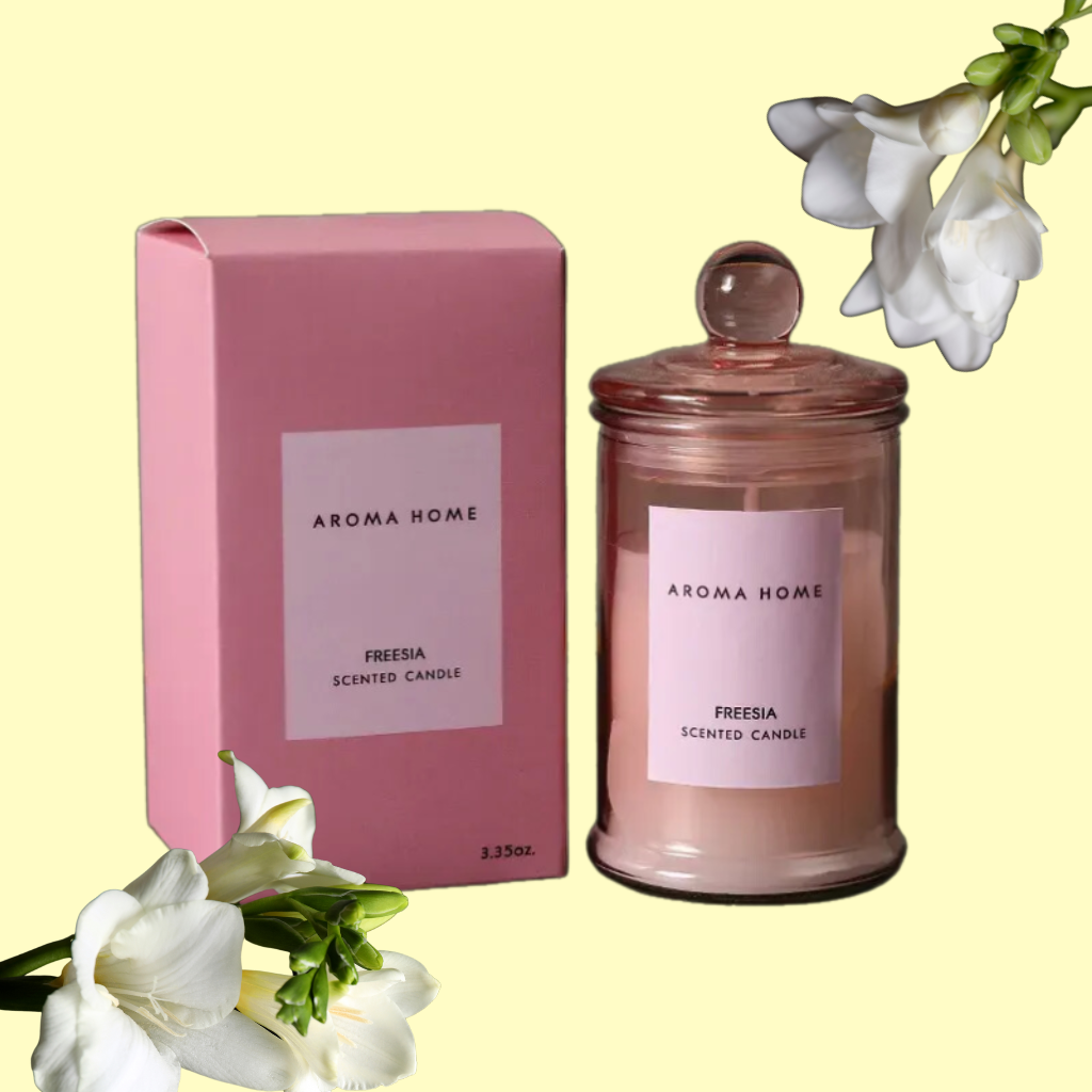 Freesia Flower Luxury Pamper Giftbox