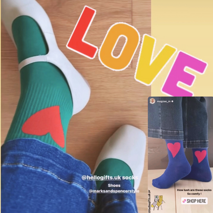 I LOVE Socks Letterbox gift - BESTSELLER