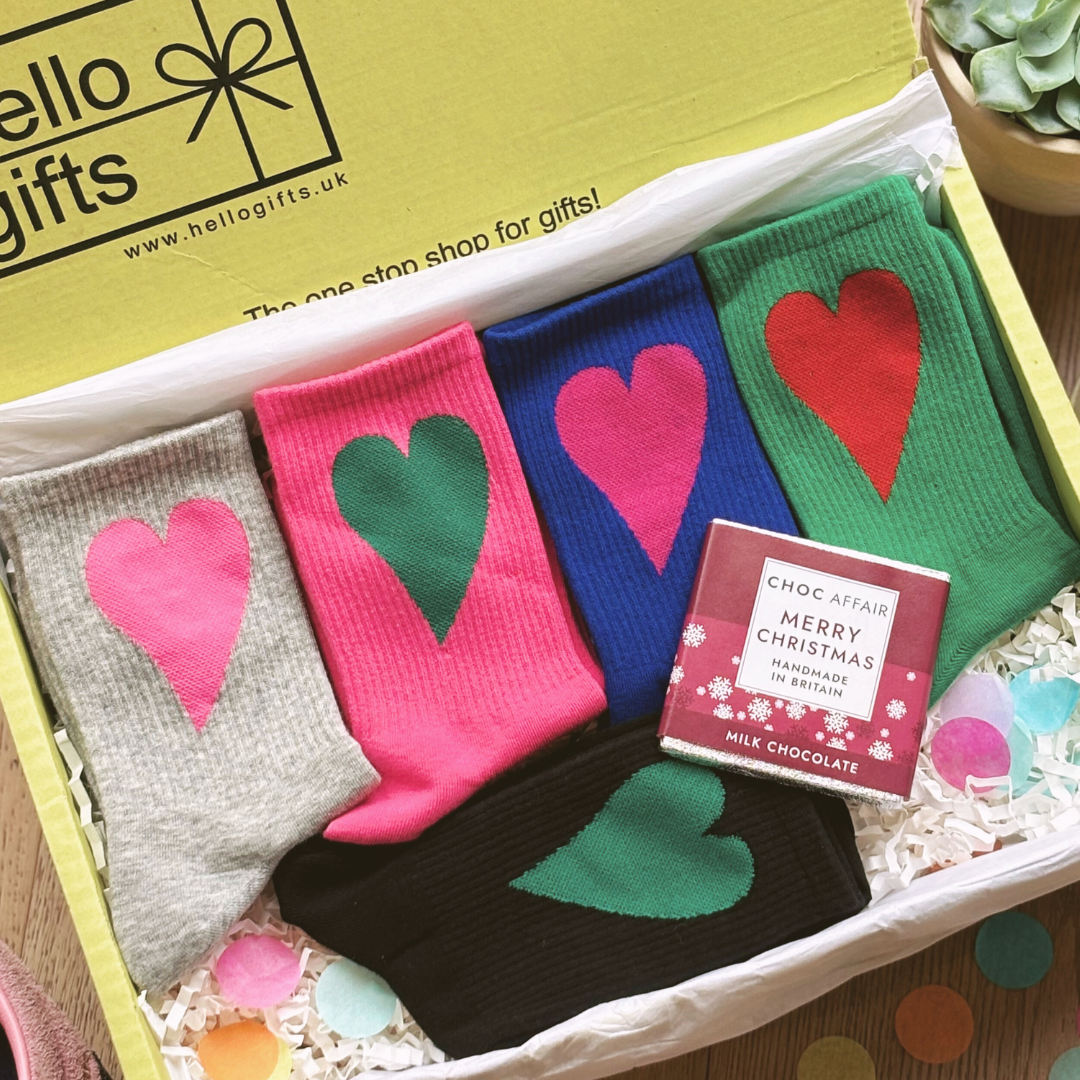 I LOVE Socks Letterbox gift - BESTSELLER