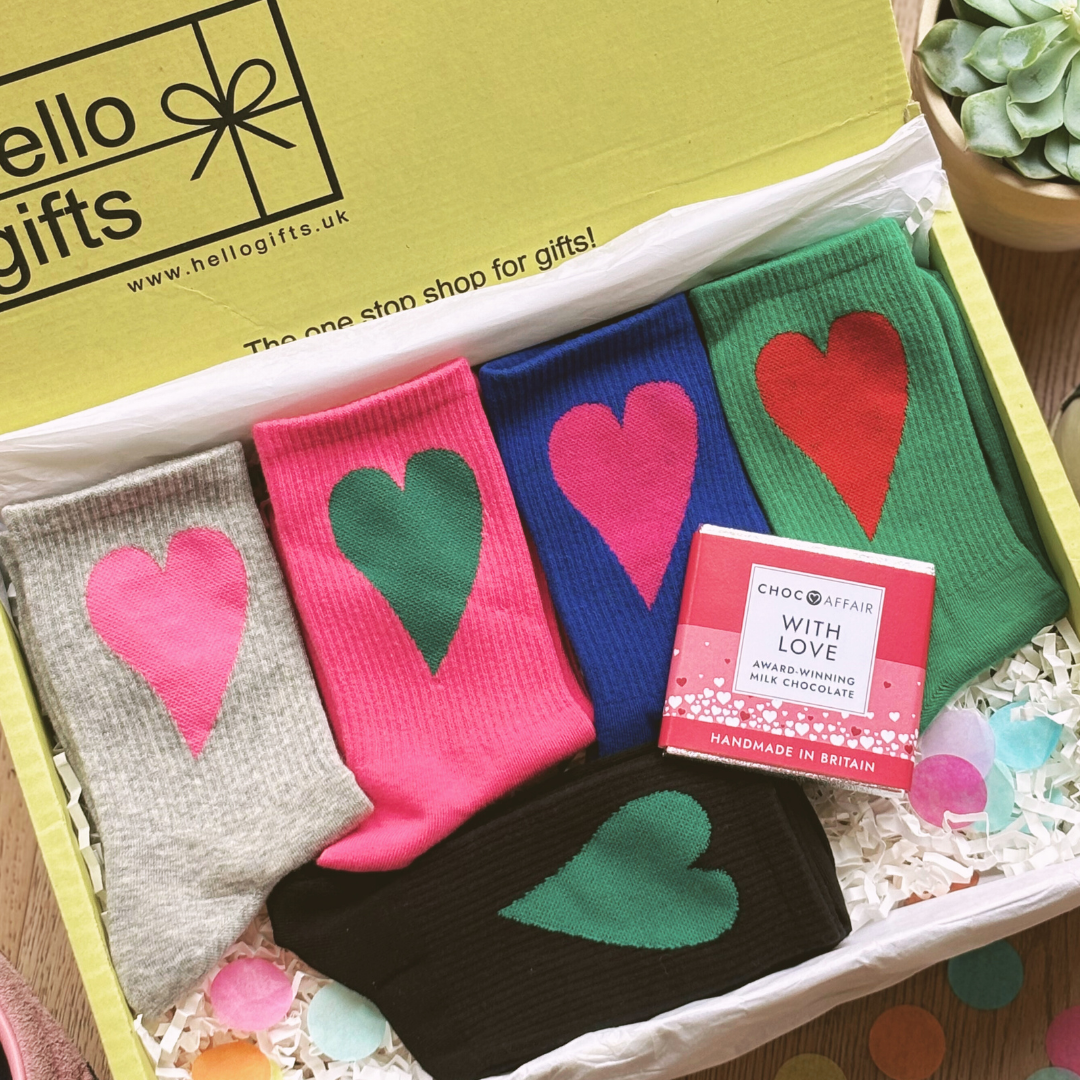 I LOVE Socks Letterbox gift - BESTSELLER