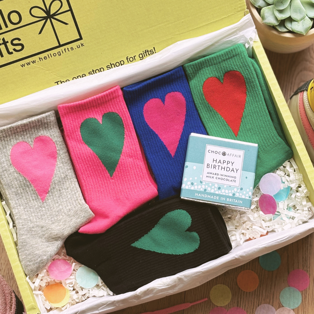 I LOVE Socks Letterbox gift - BESTSELLER