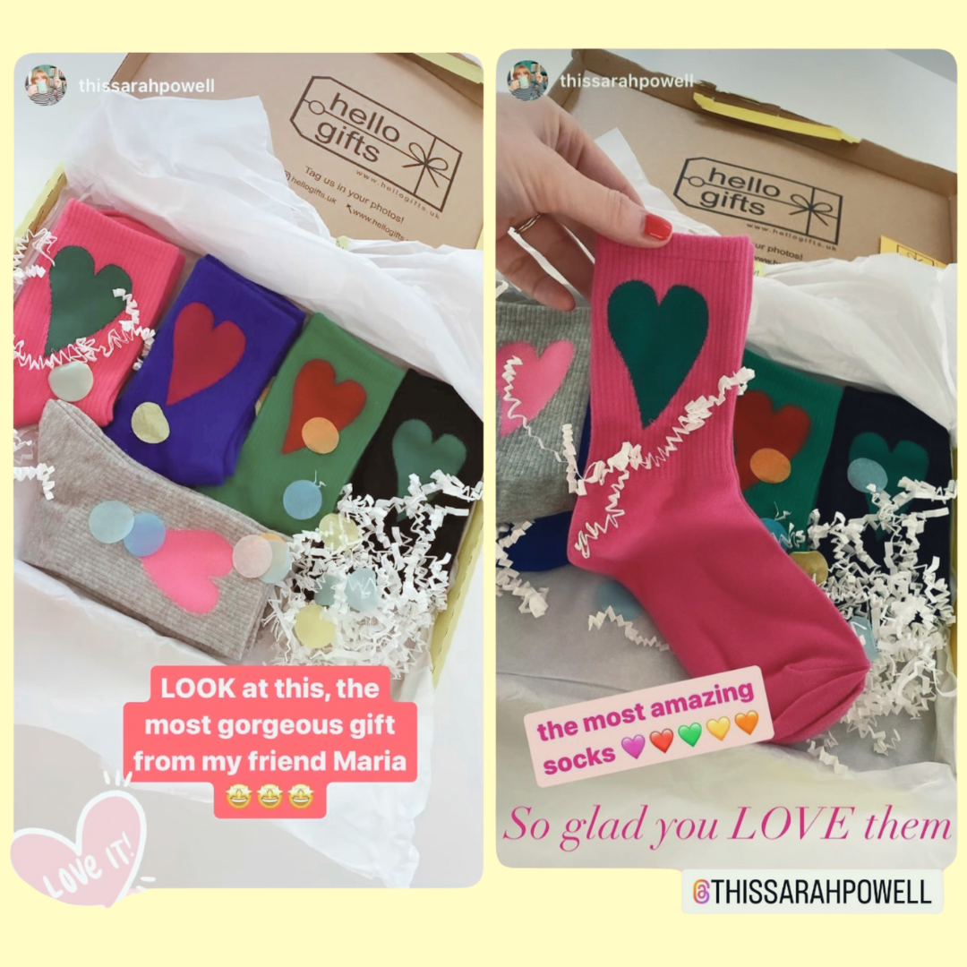 I LOVE Socks Letterbox gift - BESTSELLER