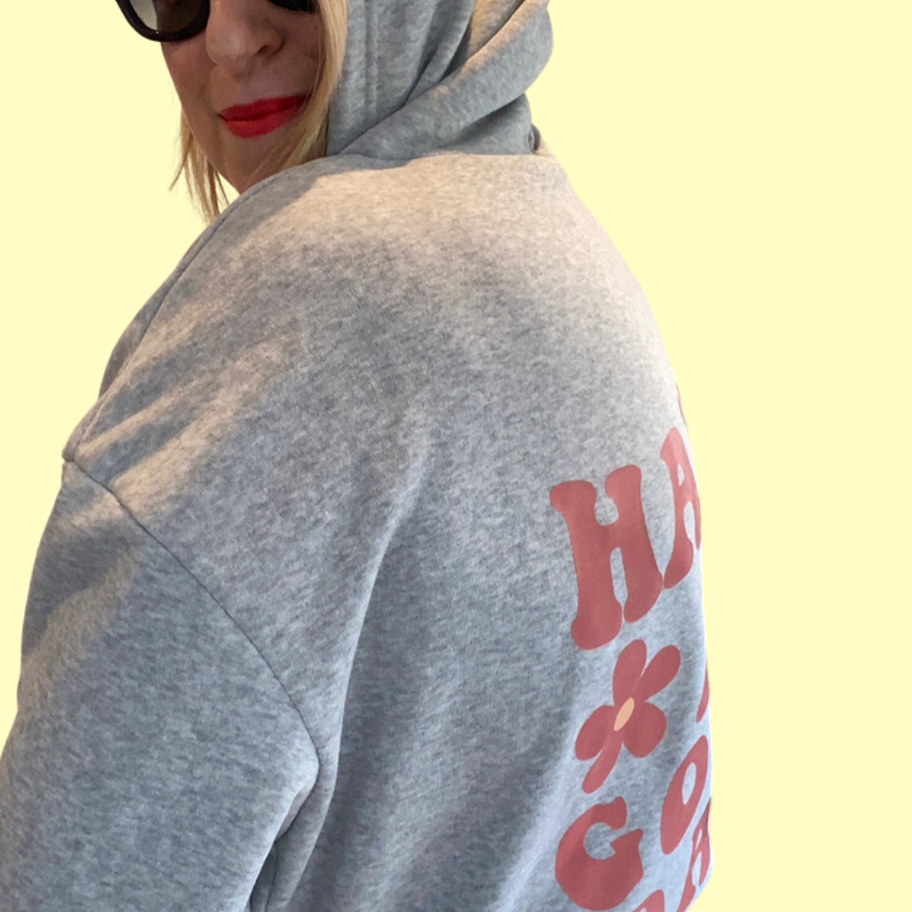 Have A Good Day Hoodie - Grey