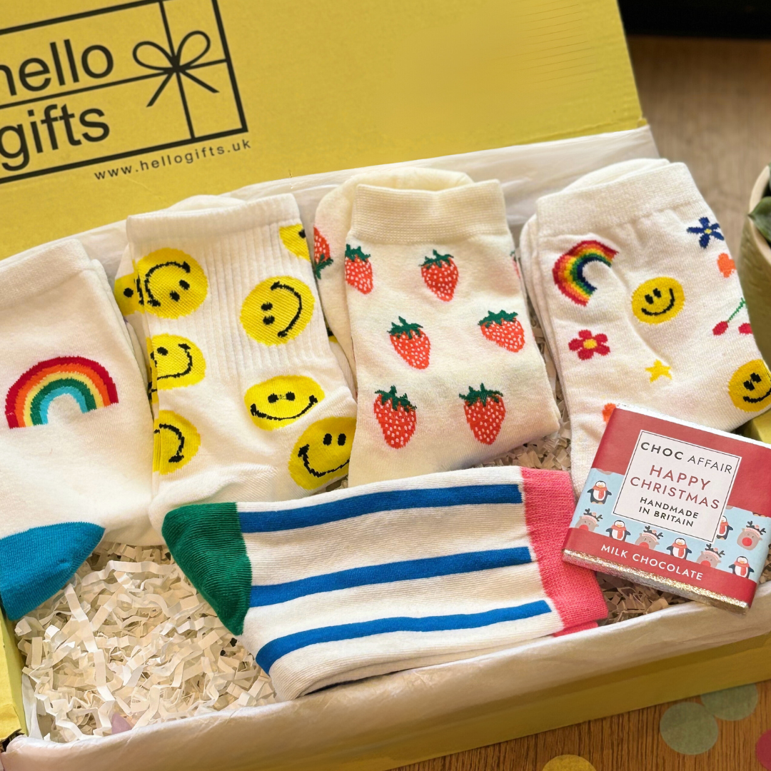 Socks of Joy Letterbox Gift Set