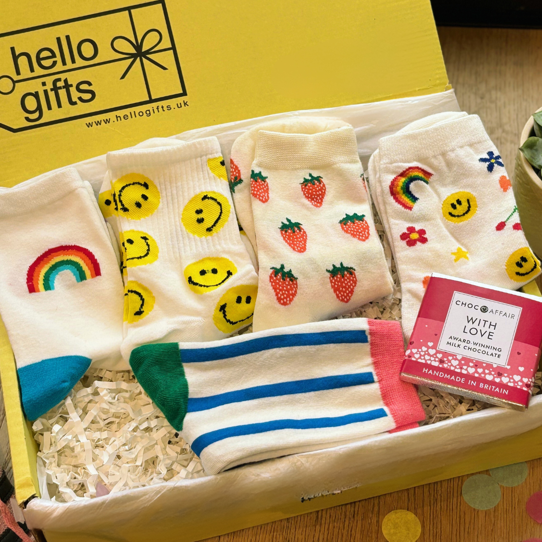 Socks of Joy Letterbox Gift Set