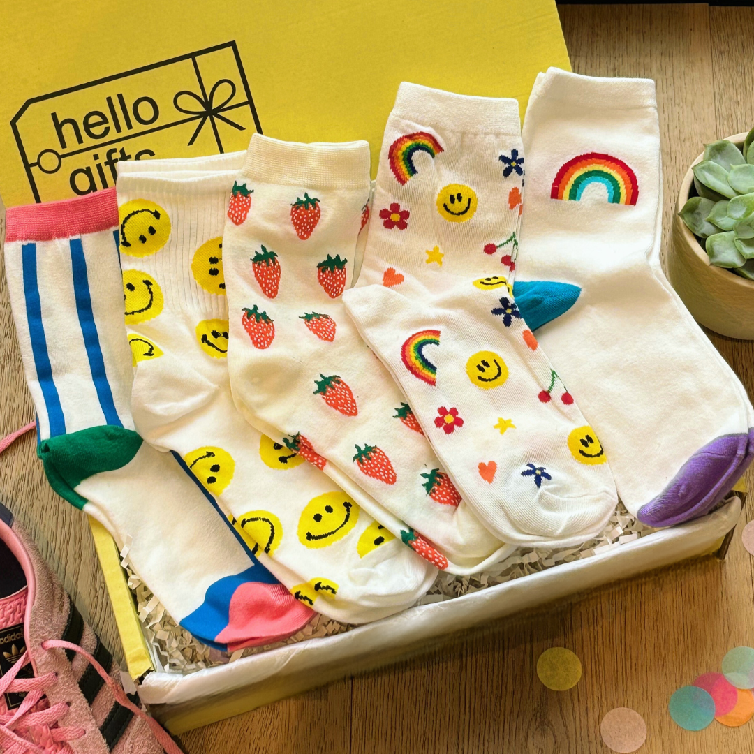 Socks of Joy Letterbox Gift Set