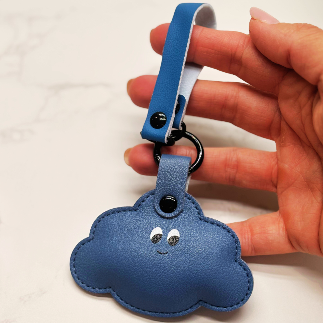 Cloud Keyring Strap – Fun Stocking Filler or Secret Santa Gift