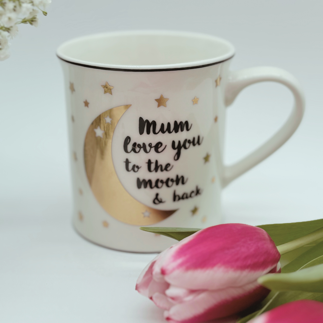 Mum Love You to the Moon and Back Mug Giftbox Set