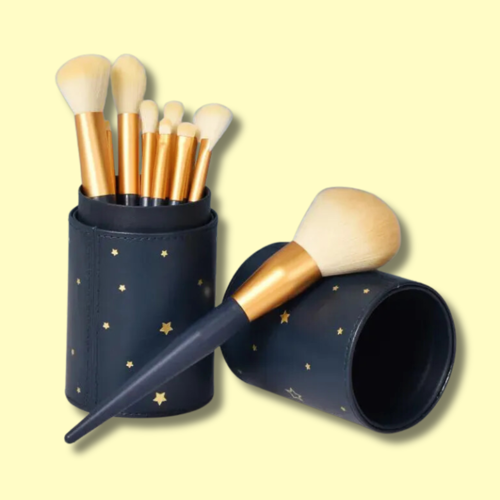 Make Up Brushes in Star Case Gift Set (12 Brushes)