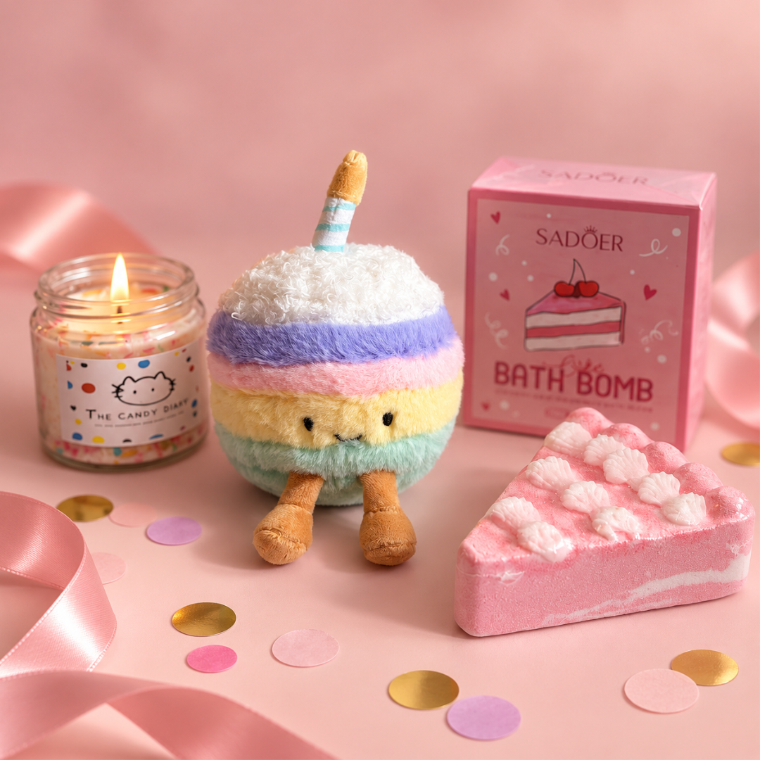 Birthday Cake Jelly Cat