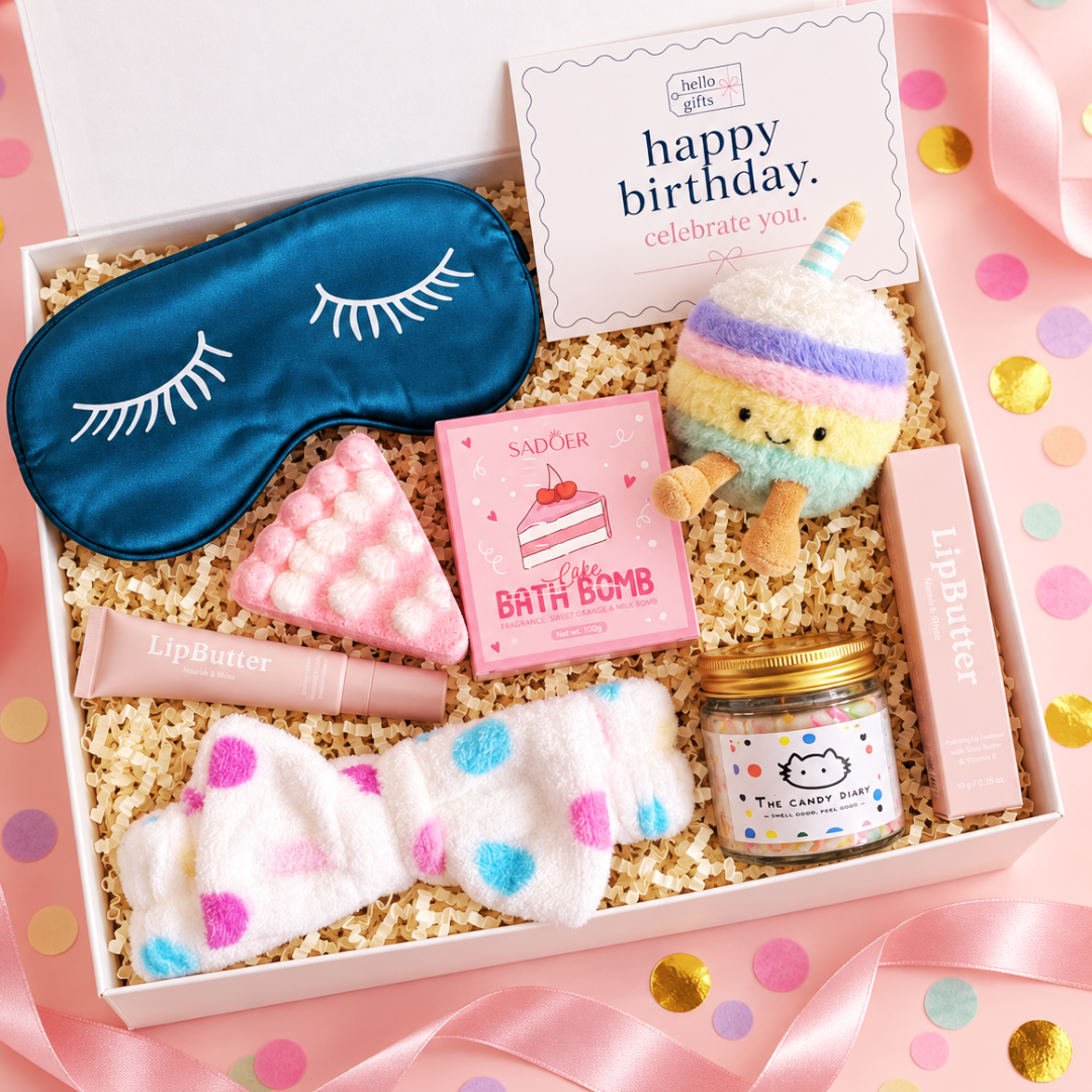 Birthday Girls Pamper Box – Teal Edition