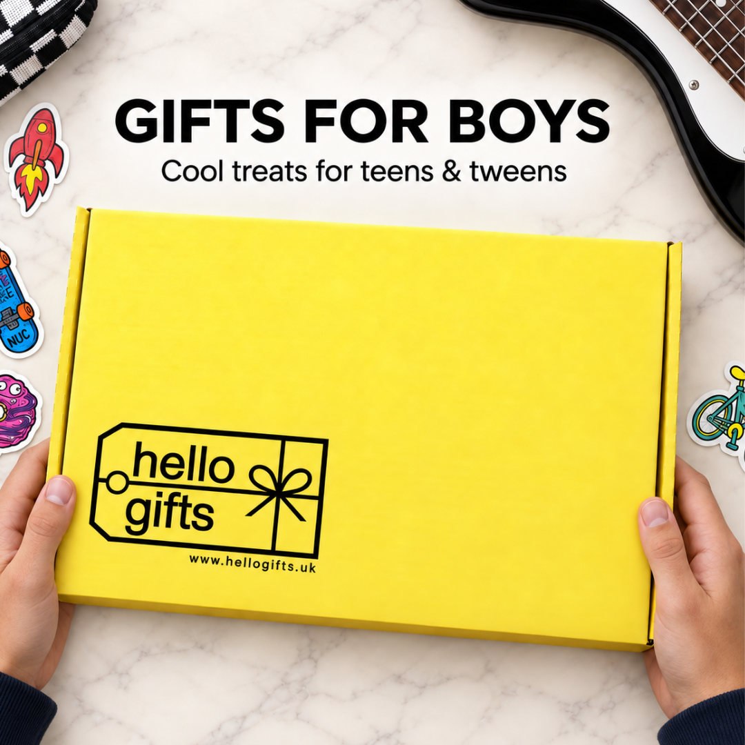 Teen boy gift box