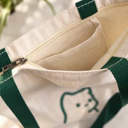 Cat tote bag