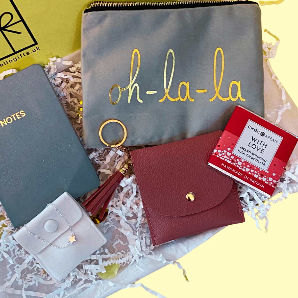 Oh La La Letterbox Gift - Burgundy