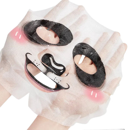 Panda face mask in gift box