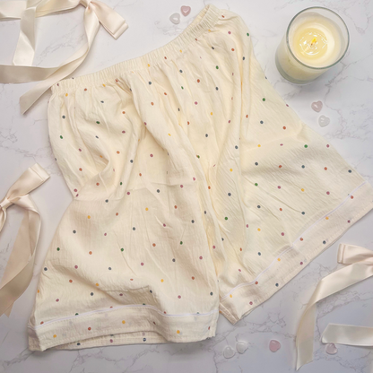 Spotty Pyjamas &amp; Eye Mask Christmas Gift Box – PJs for Her, Teen, Sister, Daughter
