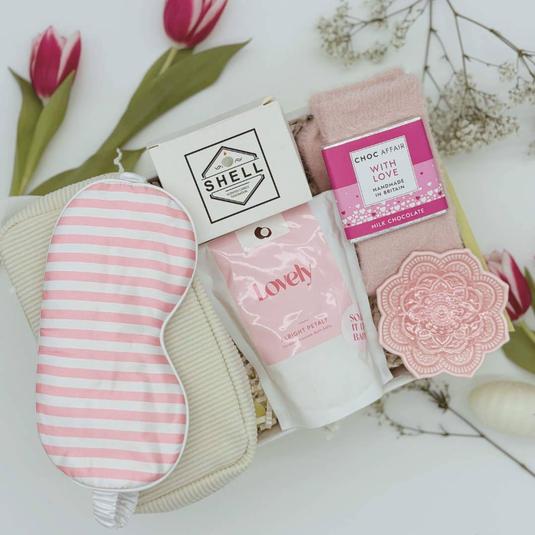 Pretty in Pink Luxury Night In Gift Box Set