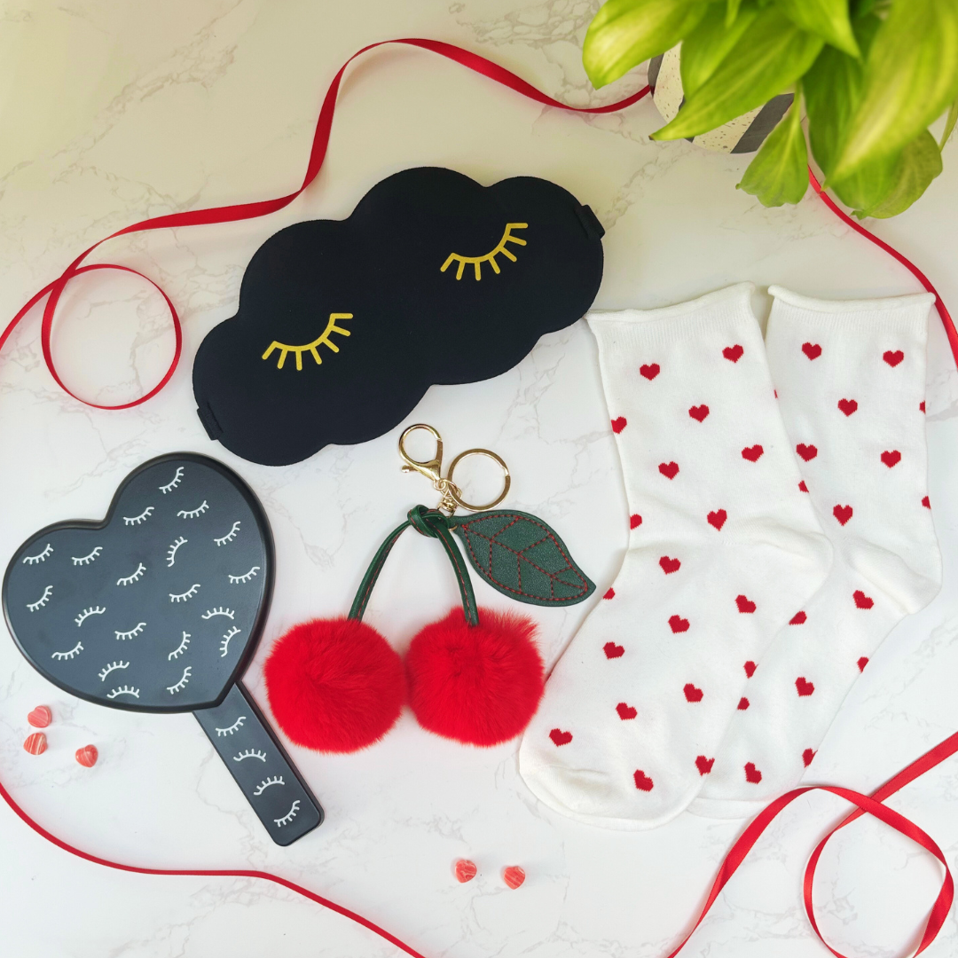 Cherry And Heart Trend Edit – Gift Box For Girls And Teens, Ideal For Birthdays Or Any Occasion