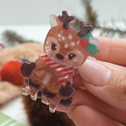 Reindeer Christmas Burr Box –  Festive Gift Set for Kids, Tweens &amp; Teens