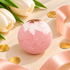 Pink bath bomb
