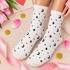 White moon and star socks
