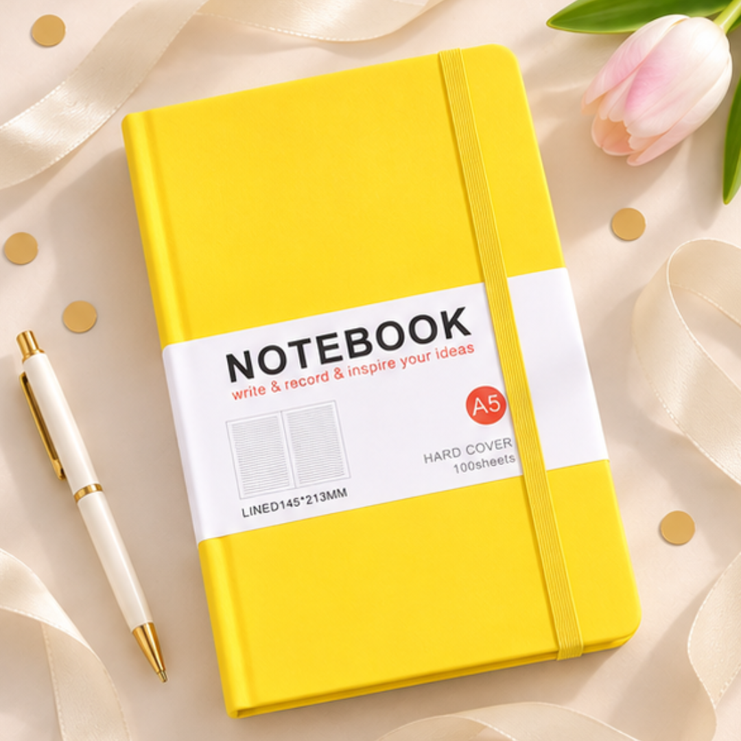 Yellow notebook