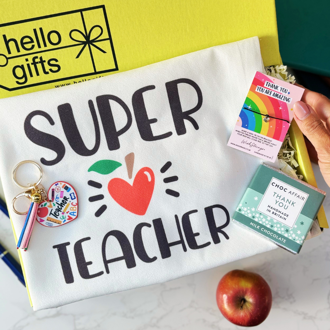 Super Teacher Thank You Letterbox Gift – A Colourful End-of-Term Treat