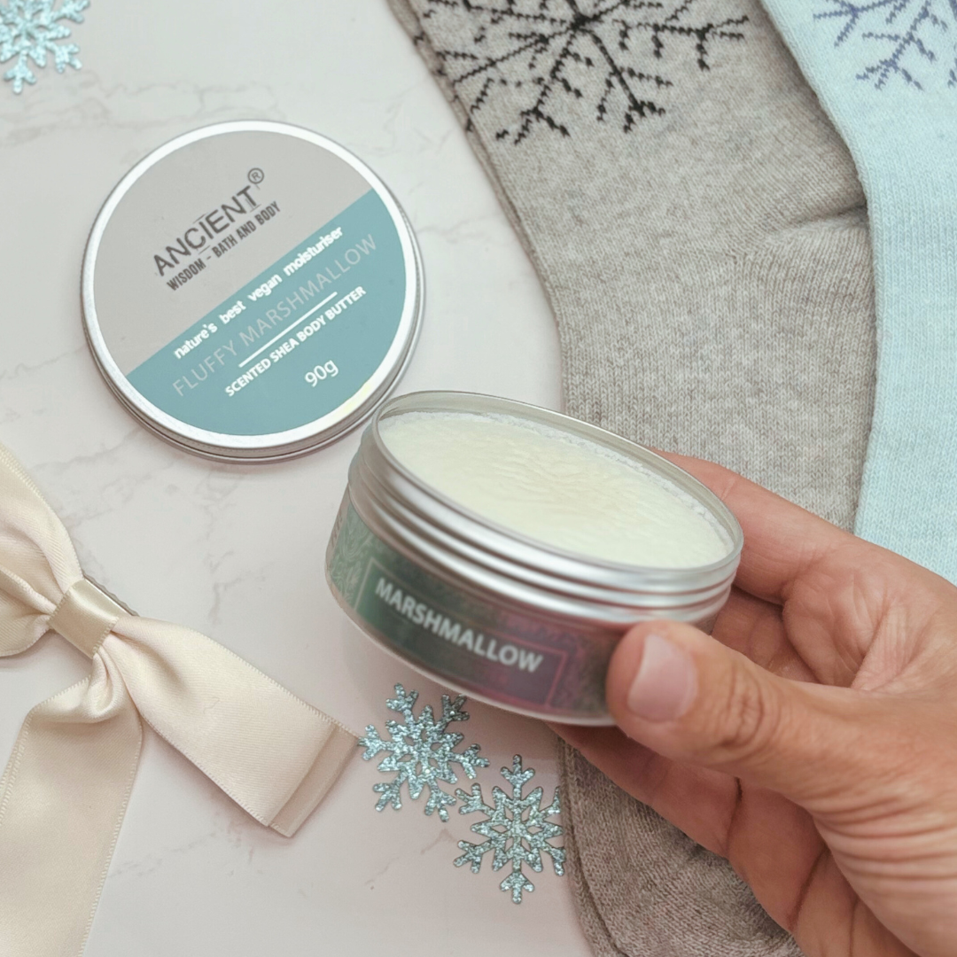 Teen Christmas Self-Care Gift Set – Festive Burr Box with Socks, Candle &amp; Skincare