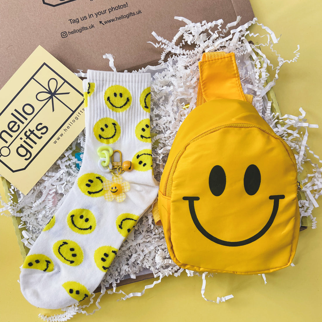 The Smile Letterbox - Yellow