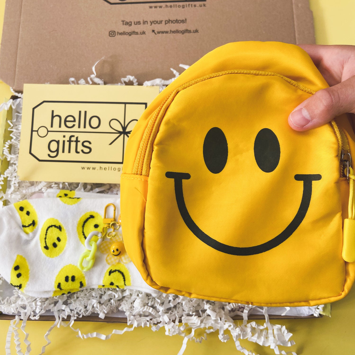 The Smile Letterbox - Yellow