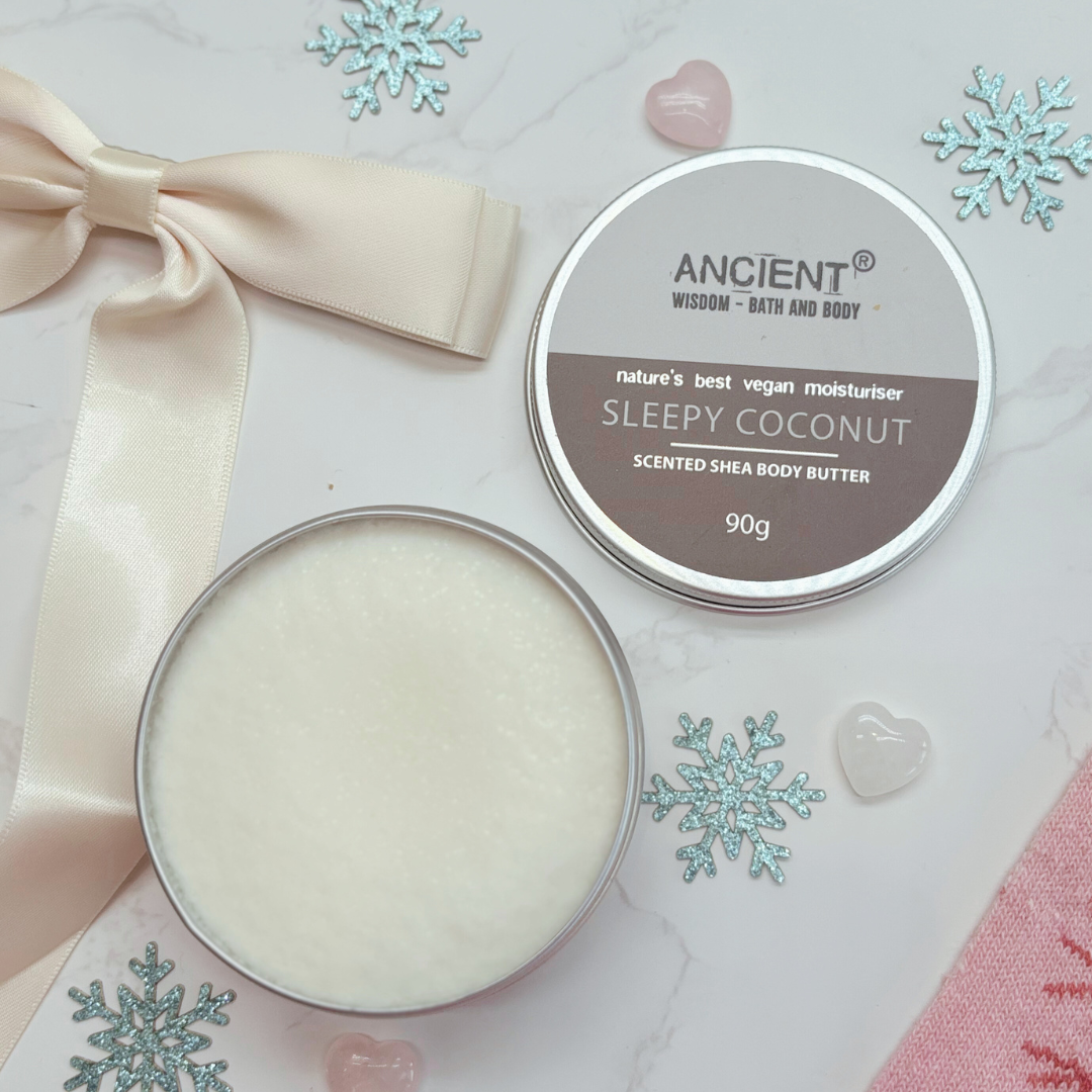 Luxury Winter Wellness Gift Box – Pamper Set with Slippers, Candle &amp; Skincare for Her