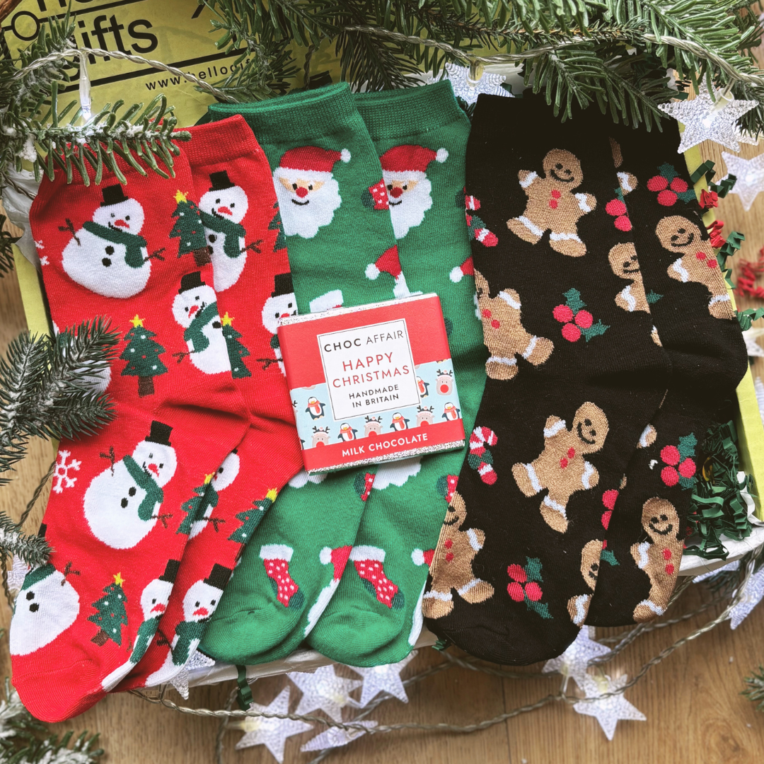 The Christmas Socks Letterbox Gift