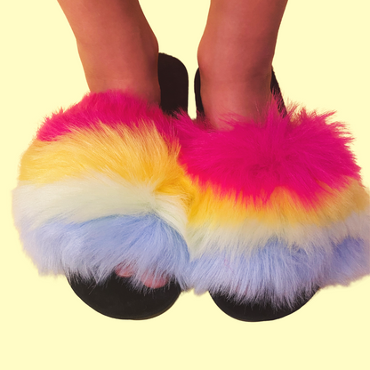 Rainbow Joy Slippers